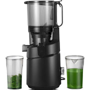 AMZCHEF Cold Press Juicer | 2L and 135mm Extra Self-Feeding Juicer Black